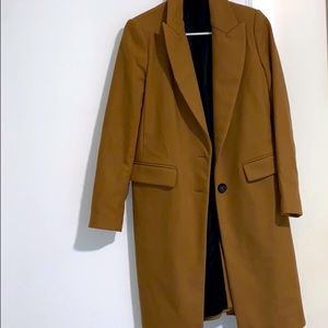 ZARA Wool Blend Coat Sz S